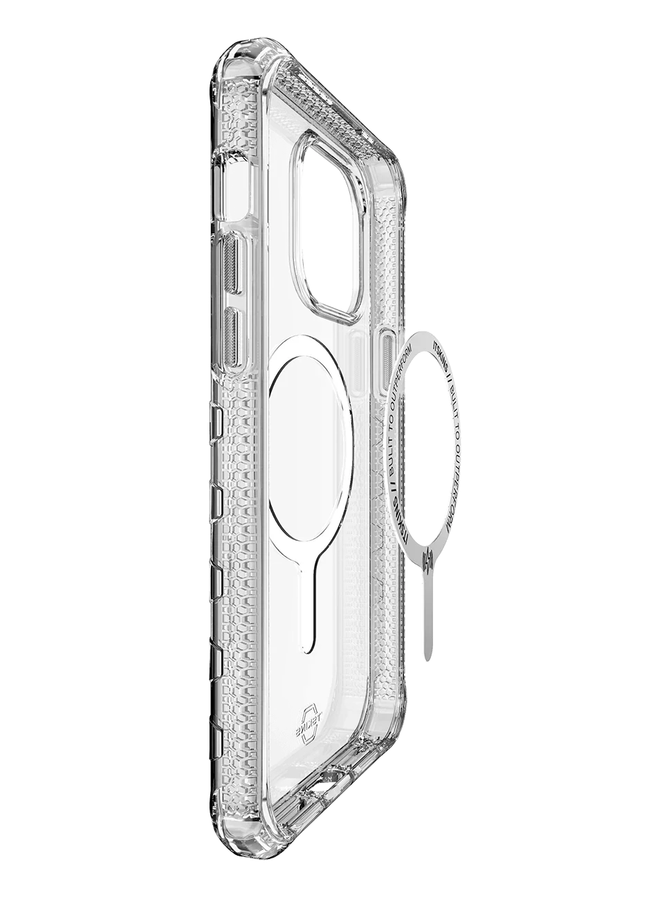 Itskins Supreme Clear iPhone 14 Pro Magsafe Case - Transparent - Tashqila Itskins Supreme Clear iPhone 14 Pro Magsafe Case - Transparent - Tashqila